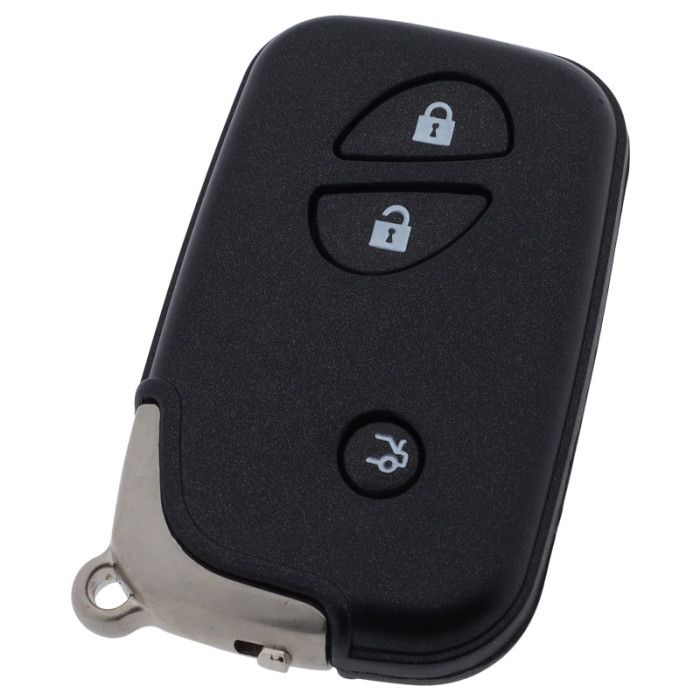 Lexus 3-Tasten Smart Key - Schlüsselblatt gerade mit Kerbe in der Mitte (Modell 2) main product photo