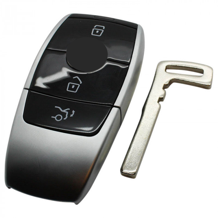 Mercedes 3-Tasten Smart Key Gehäuse (schwarz) main product photo