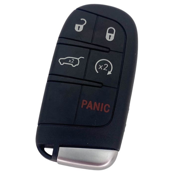 Fiat 4-Tasten-Schlüsselgehäuse mit Paniktaste main product photo