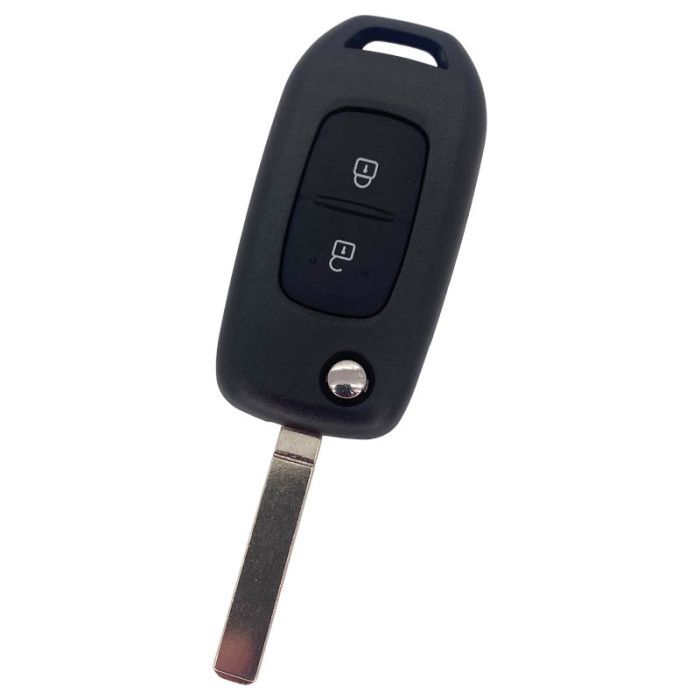 Renault 2-Tasten-Klappschlüssel - Schlüsselblatt gerade - VA2 main product photo