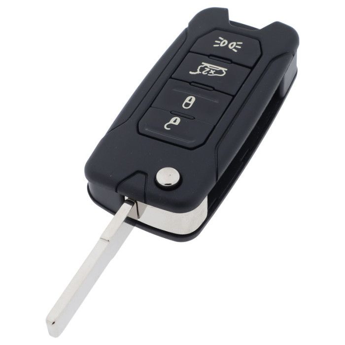 Jeep 4-Tasten-Klappschlüssel mit Elektronik - 4A HITAG AES main product photo