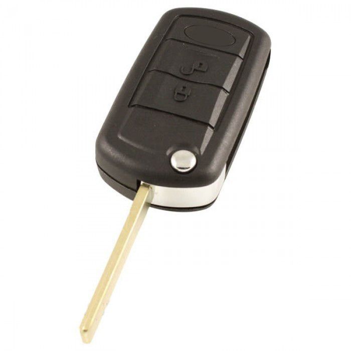 Land Rover Discovery III 3-Tasten-Klappschlüssel - Schlüsselblatt gerade mit Elektronik 434MHZ - PCF7941 Transponder main product photo