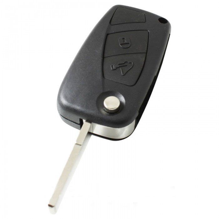 Peugeot 3-Tasten-Klappschlüssel mit Elektronik 433MHZ - ID48 Transponder für z.B. Peugeot Boxer main product photo