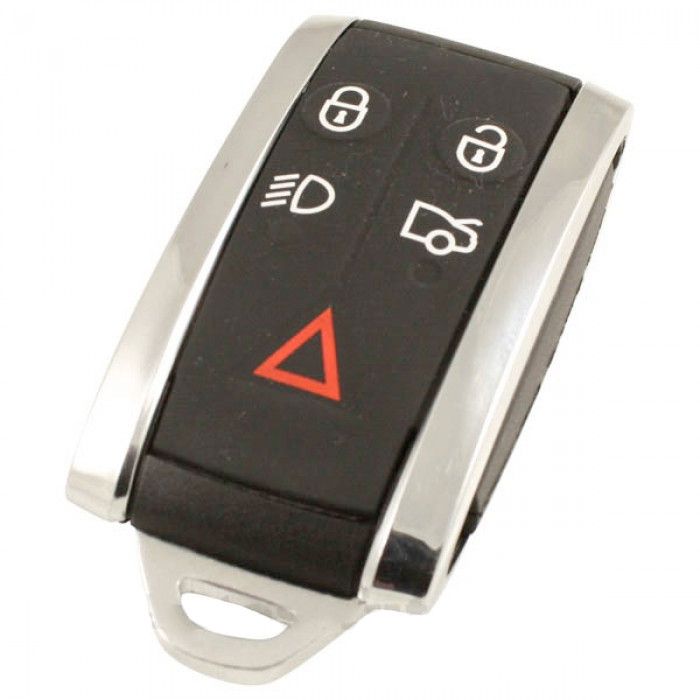 Jaguar 5-Tasten Smart Key Gehäuse mit Elektronik 433MHZ - PCF7953A Transponder main product photo