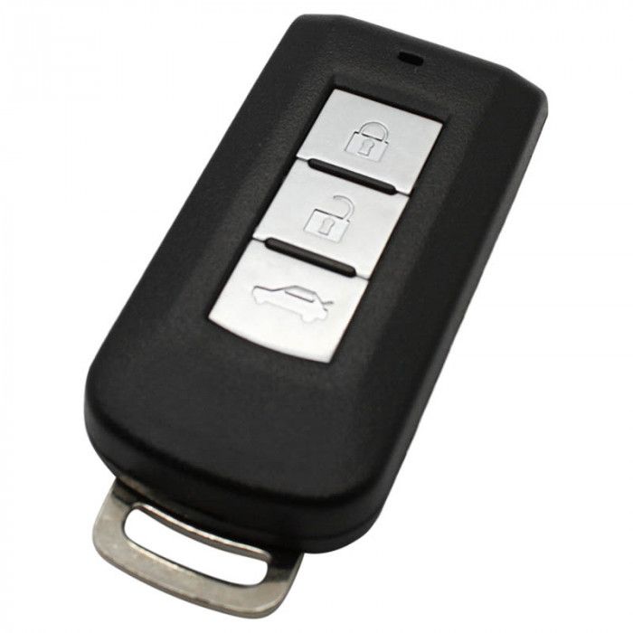 Mitsubishi 3-Tasten Smart Key Gehäuse mit Elektronik 434MHZ - PCF7952 - ID46 Transponder main product photo