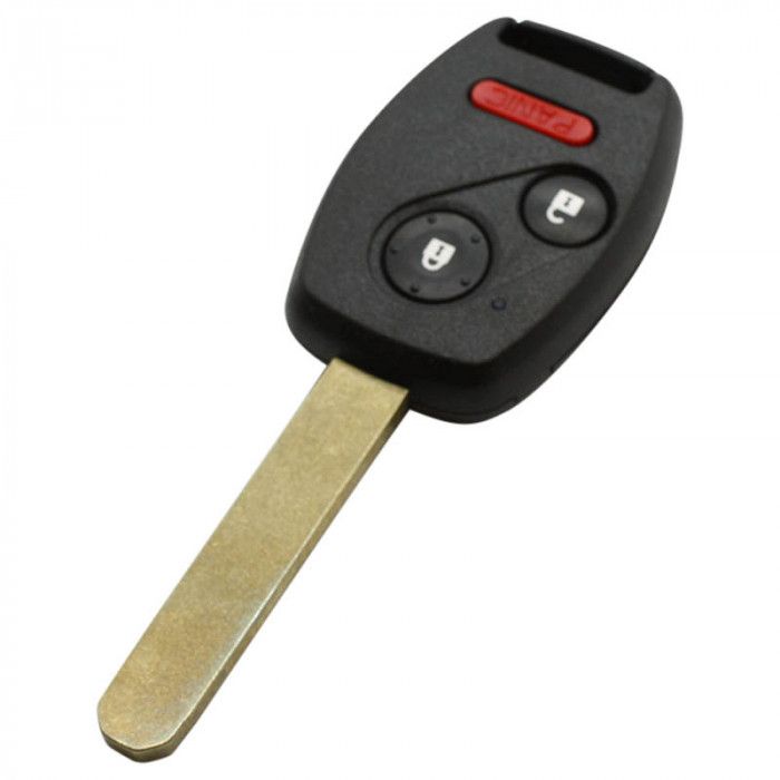 Honda 2-Tasten-Schlüsselgehäuse mit Paniktaste mit Elektronik 433MHZ - ID48 Transponder main product photo