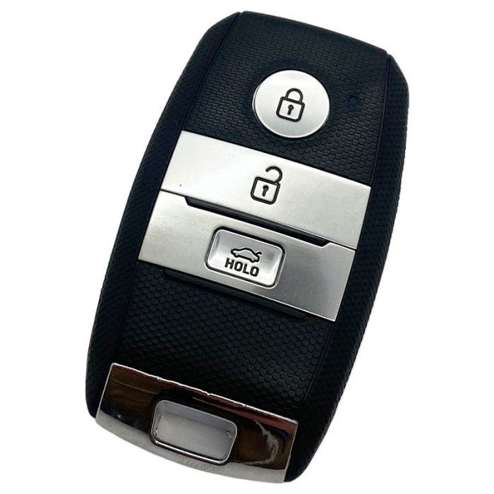 Kia 3-Tasten Smart Key Gehäuse mit Elektronik 433MHZ - HITAG3 - ID47 Transponder main product photo