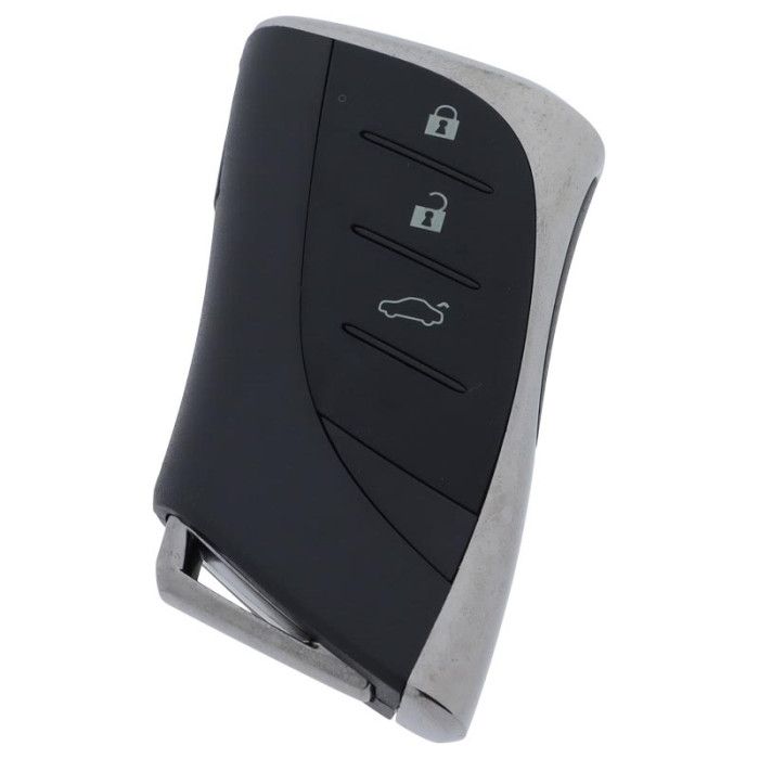 Lexus 3-Tasten Smart Key - Schlüsselblatt gerade mit Kerbe in der Mitte (Modell 3) main product photo