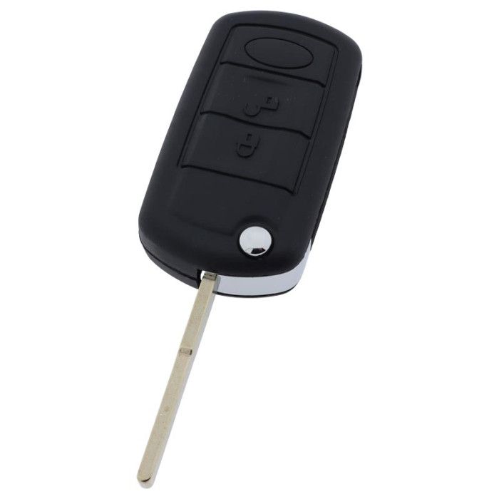 Land Rover 3-Tasten-Klappschlüssel - Schlüsselblatt gerade mit Elektronik 433MHZ - PCF7935 Transponder main product photo