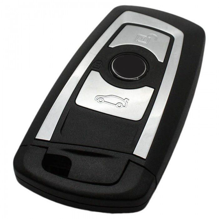 BMW 3-Tasten Smart Key Gehäuse mit Elektronik 315MHZ - PCF7953 PC1800 Transponder main product photo