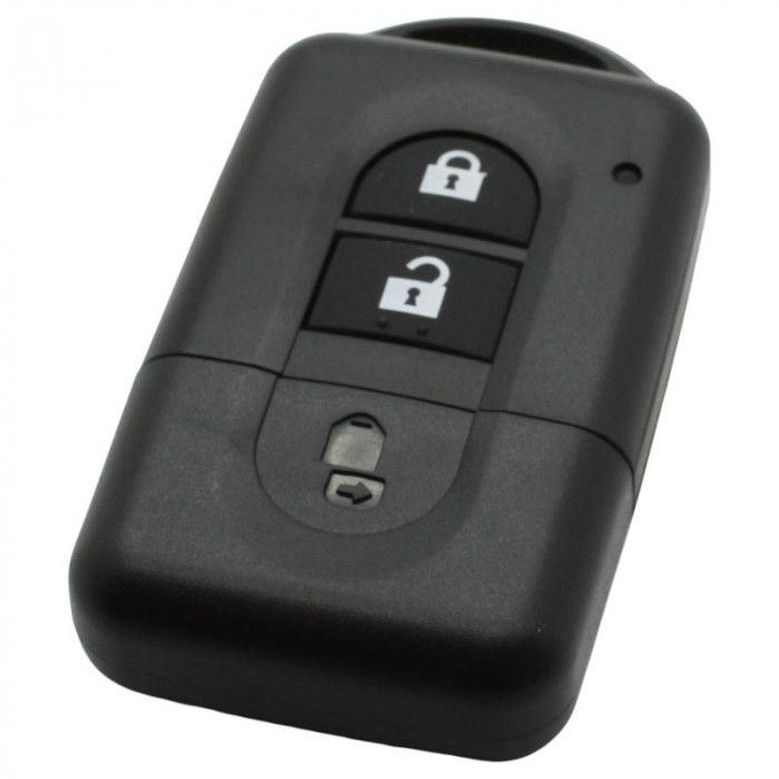 Nissan 2-Tasten Smart Key Gehäuse mit Elektronik 433MHZ - PCF7936 - HITAG2 - ID46 Transponder main product photo