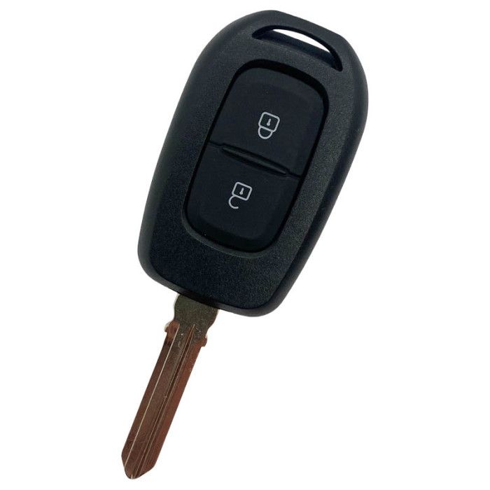Dacia 2-Tasten-Schlüsselgehäuse - Schlüsselblattspitze mit Elektronik 434MHZ - PCF7961 Transponder main product photo