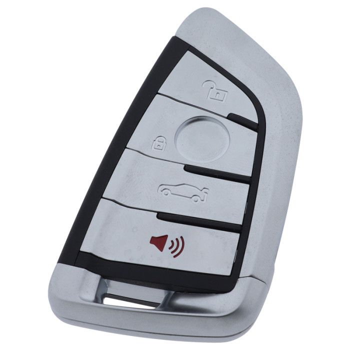 BMW 4-Tasten Smart Key Gehäuse mit Elektronik 433MHZ - PCF7945 - PCF7945P Transponder main product photo