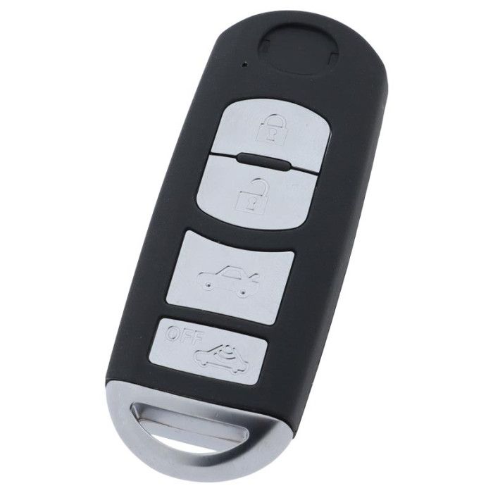 Mazda 4-Tasten Smart Key mit Elektronik - ID49 PCF7953 - MAZR24 - SKE13E-02 main product photo