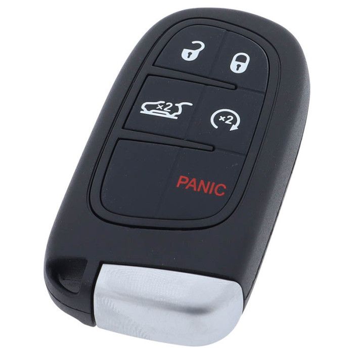 Fiat 4-Tasten Smart Key mit Paniktaste mit Elektronik - PCF7945M - Hitag AES - GQ4 54T main product photo