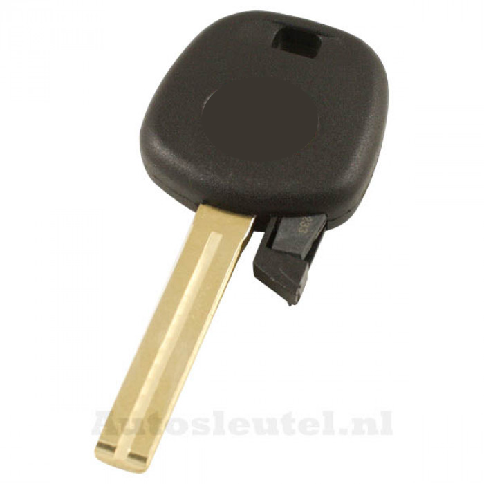 Lexus Zündschlüssel mit Transponder (4D60) - Schlüsselblatt gerade mit Kerbe in der Mitte (+/-40mm) main product photo
