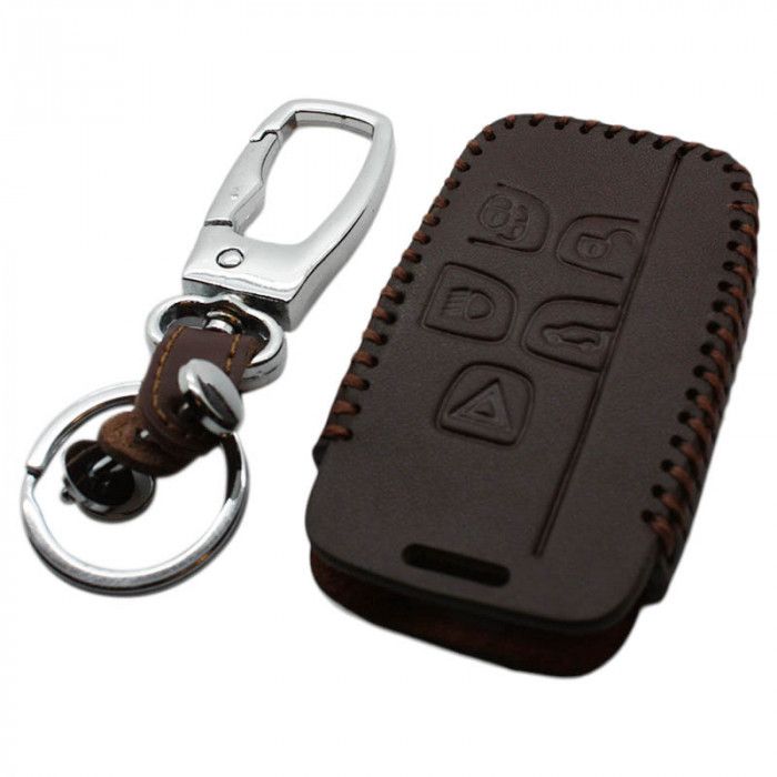 Land Rover 5-Tasten-Schlüsselabdeckung - braun main product photo