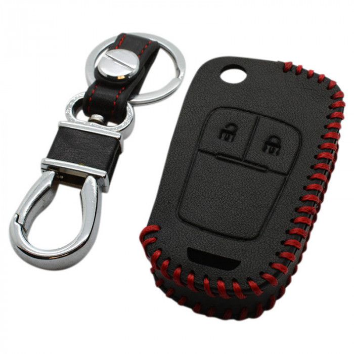 Opel 2-Tasten-Klappschlüsselabdeckung - schwarz (Modell 2) main product photo