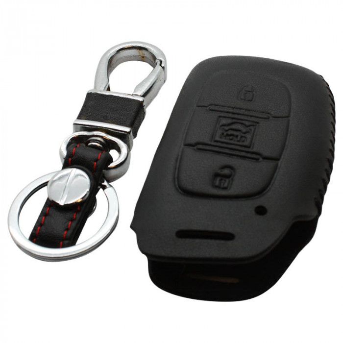 Hyundai 3-Tasten-Schlüsselabdeckung - schwarz (Modell 2) main product photo