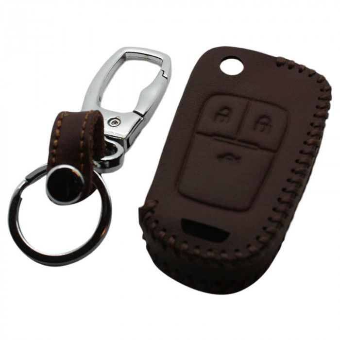 Chevrolet 3-Knopf Klappschlüsselabdeckung - braun main product photo
