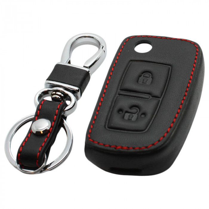 Renault 2-Tasten-Flip-Key-Schlüsselabdeckung - schwarz main product photo