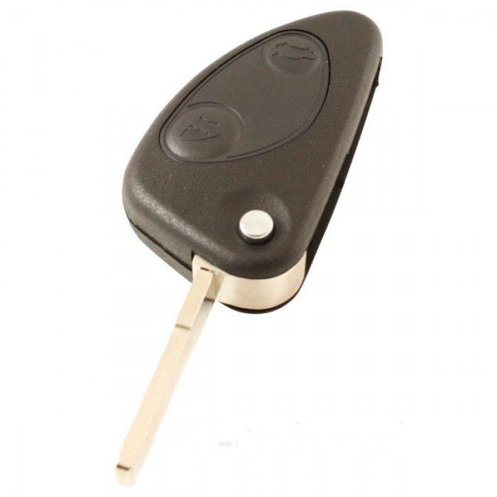Alfa Romeo 2-Knopf Klappschlüssel - Schlüsselblatt gerade (Modell 2) main product photo
