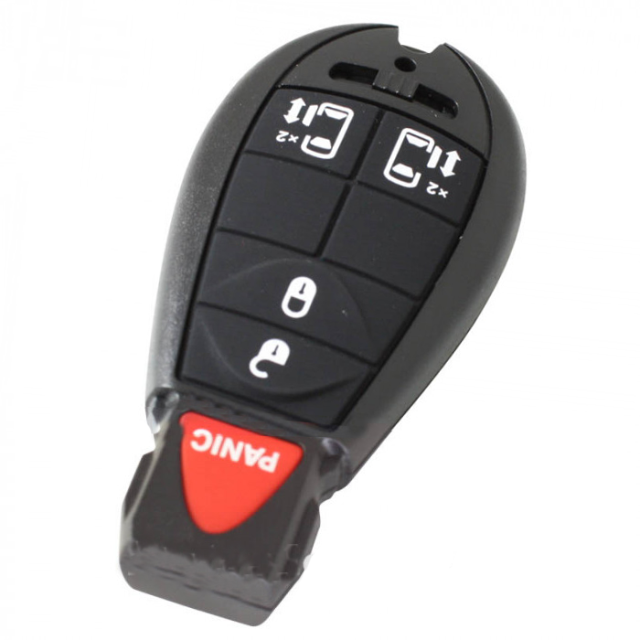 Chrysler 4-knops smart key behuizing met paniek knop main product photo