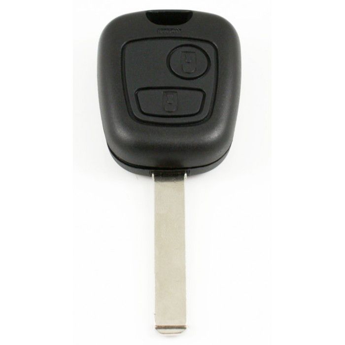 Citroën 2-Tasten-Schlüsselgehäuse - Schlüsselblatt gerade main product photo