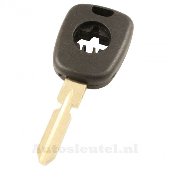 Mercedes 1-Knopf-Schlüsselgehäuse - Schlüsselblatt gerade mit Kerbmitte main product photo