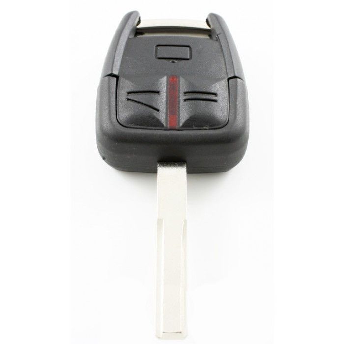Opel 3-Tasten-Schlüsselgehäuse - Schlüsselblatt gerade main product photo