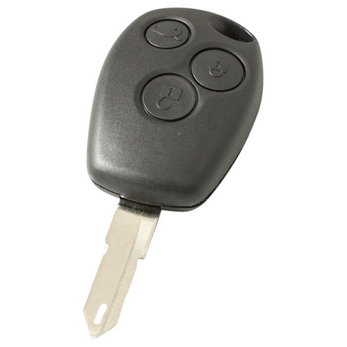 Opel 3-Tasten-Schlüsselgehäuse - Schlüsselblattspitze mit Öffnung main product photo
