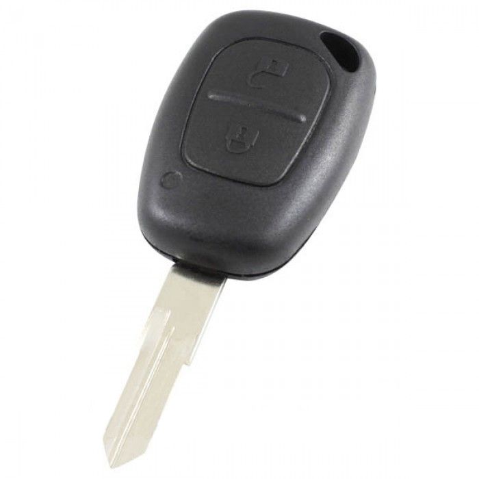 Renault 2-Knopf-Schlüsselgehäuse - Schlüsselblattspitze main product photo