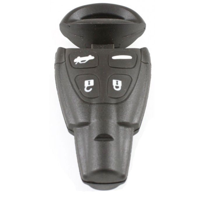 Saab 4-Tasten Smart Key Gehäuse - Schlüsselblatt gerade breit main product photo