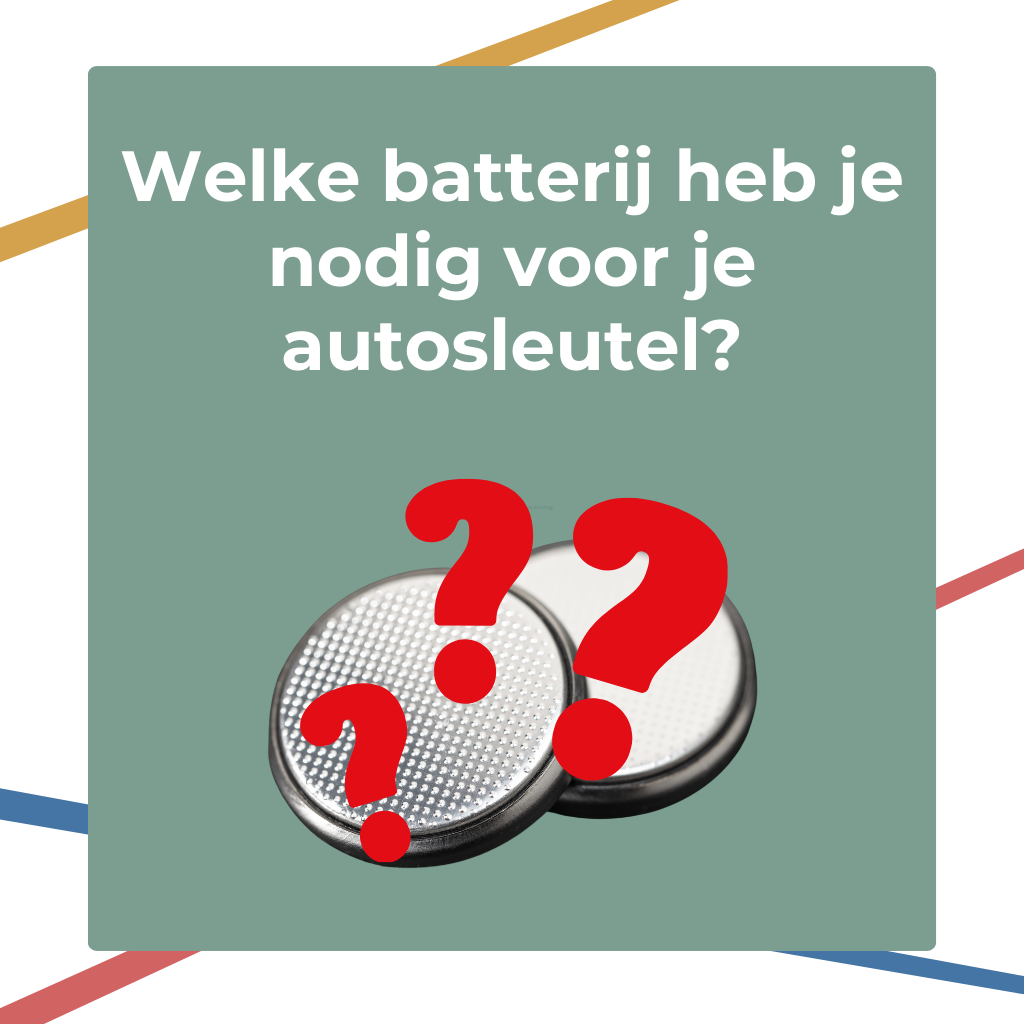 Welche Batterie brauchen Sie für Ihren Autoschlüssel?